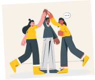 Team collaboration illustration