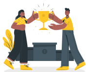 Team collaboration illustration